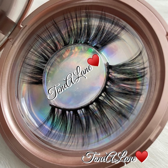 Mink Eyelashes Lashes 5d Lashes Luxury + case - Picture 2 of 2